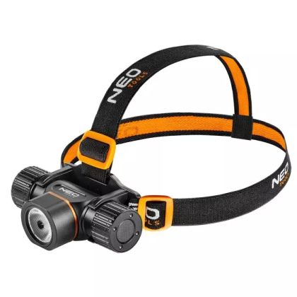 ЧЕЛНИК С АКУМУЛАТОРНА/USB БАТЕРИЯ 2000LM CREE XHP50.2 LED, 99-029