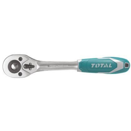 Реверсивна тресчотка TOTAL Industrial, T45, 1/4", 158 мм