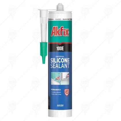 СИЛИКОН УНИВЕРСАЛЕН 100Е AKFIX бял 280ml