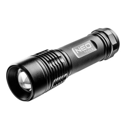 АЛУМИНИЕВ ФЕНЕР 200 LUME, ZOOM, IPX7, 3XAAA МАРКА: NEO TOOLS, 99-101