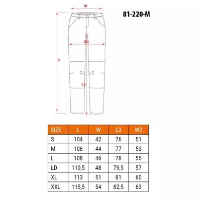 Работен панталон NEO, 81-220